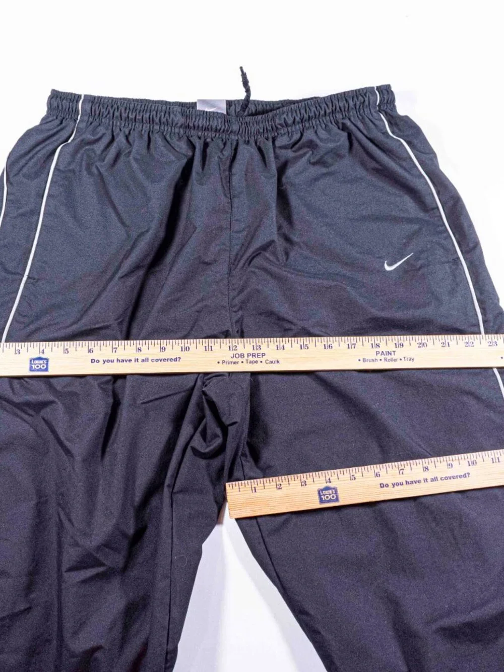 Vintage Y2K Nike Spell Out Windbreaker Pants Mens XL Baggy Wide Leg Track Jogger